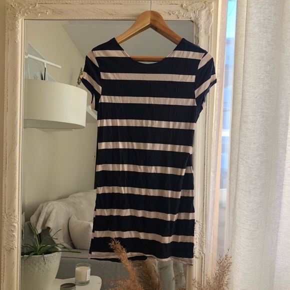 Billabong Striped T-Shirt Dress - Picture 3 of 7